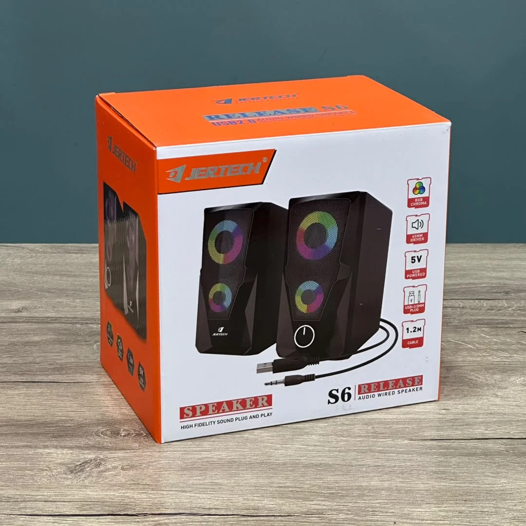 HAUT PARLEUR JERTECH S6 RGB